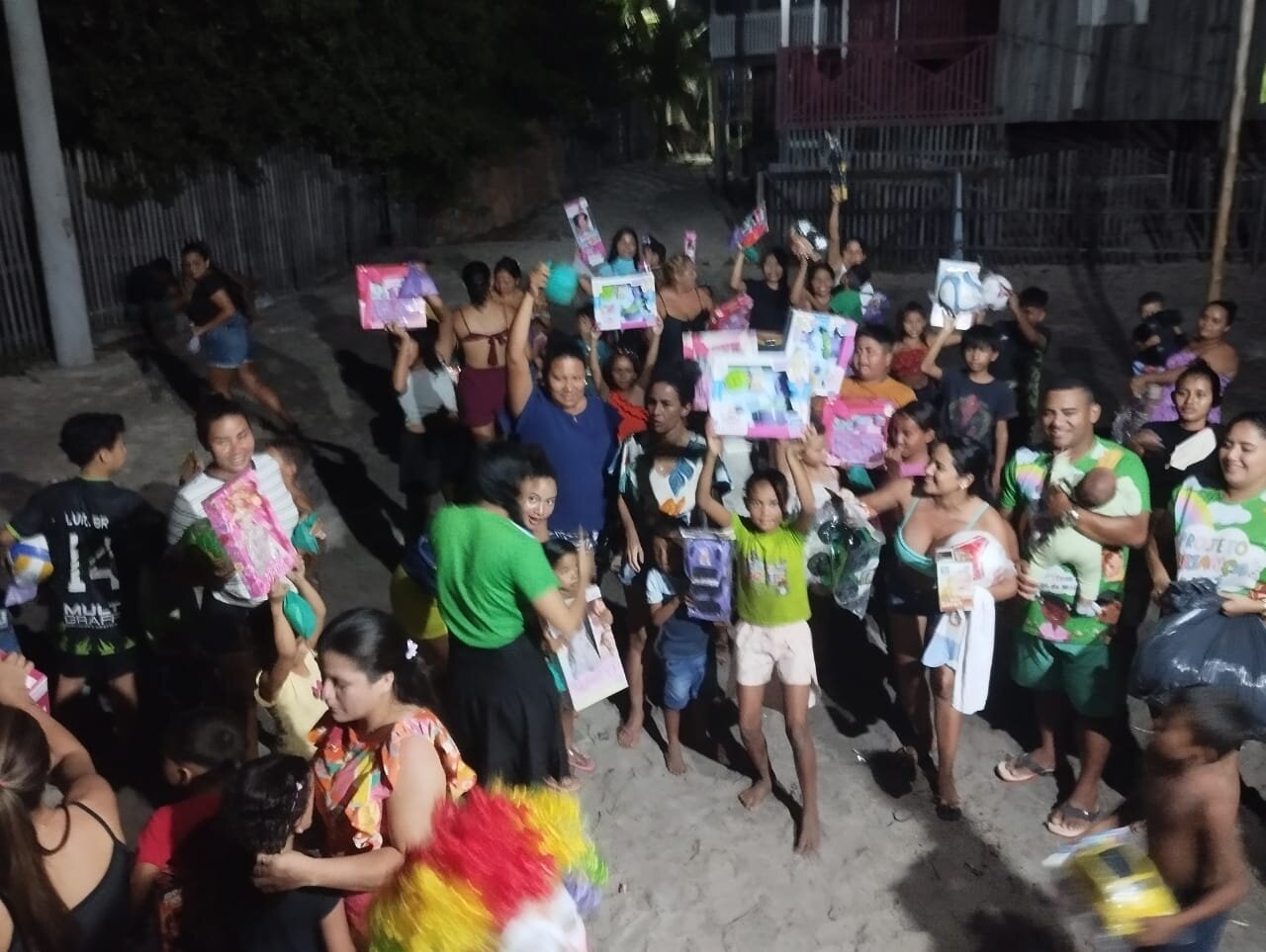 Distribuição de Brinquedos